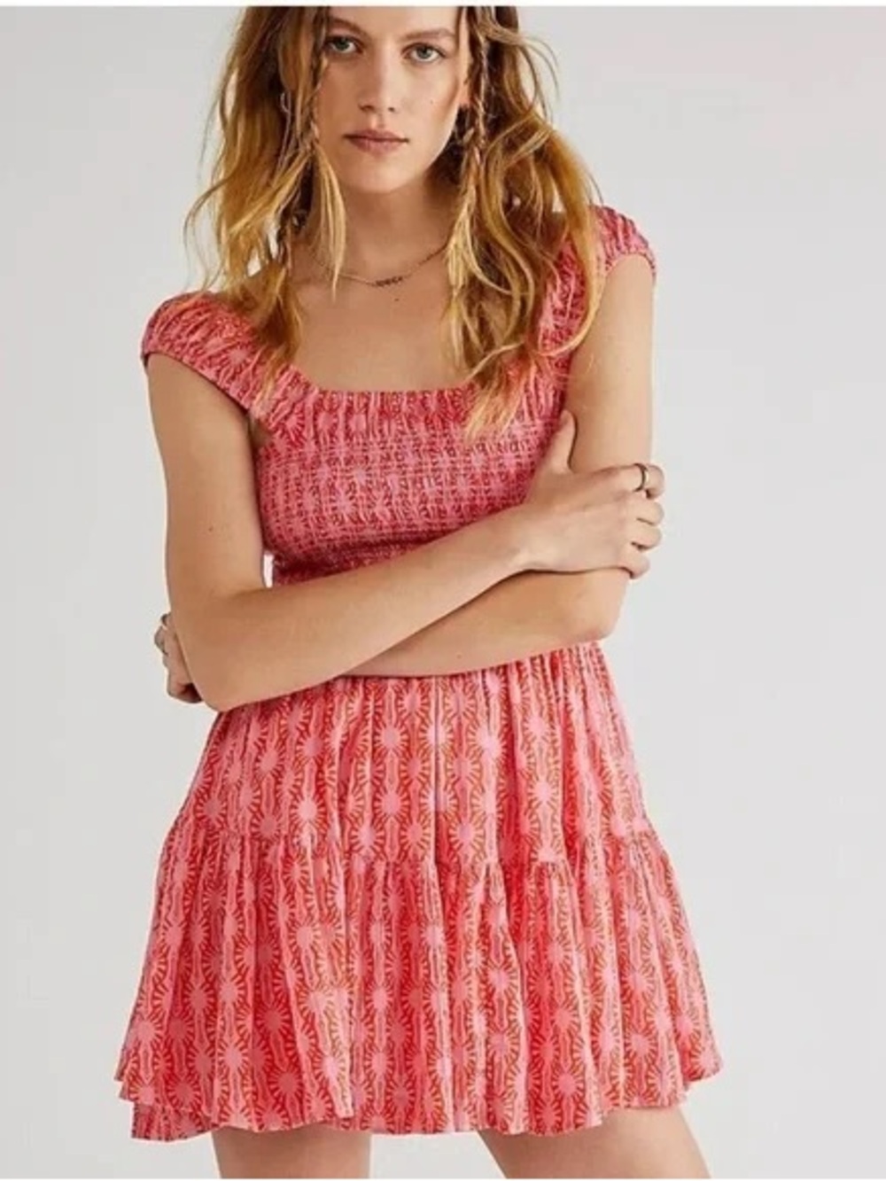 Free People Sweet Annie Mini Dress Sz Small